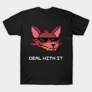 Five Nights at Freddy's - Foxy - Deal With It T-Shirt